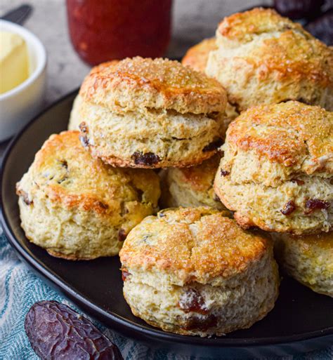 Date Scones - The Jam Jar Kitchen