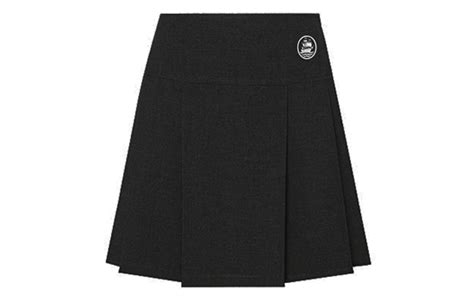 Triple Pleat Polyester Skirt Thomas Knyvett College | School Uniform Direct