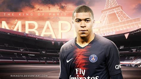 Download Paris Saint-Germain F.C Soccer Kylian Mbappé Sports HD Wallpaper