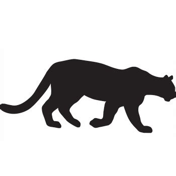 Mountain Lion Silhouette at GetDrawings | Free download