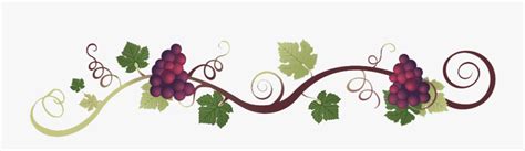 Romano S Italian Restaurant - Grape Vine Wine Border Clipart Transparent , Free Transparent ...