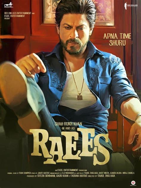 Raees New Poster: With SRK's personal locket!