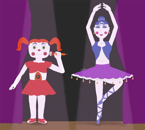 Circus Baby and Ballora by Skylordholly on DeviantArt