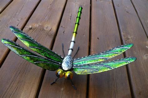 Dragonfly Yard Art | Dragonfly Metal Wall or Garden Art, 14" x 15" | the Dragonflies ...