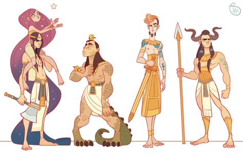 Egyptian Gods Drawing at GetDrawings | Free download