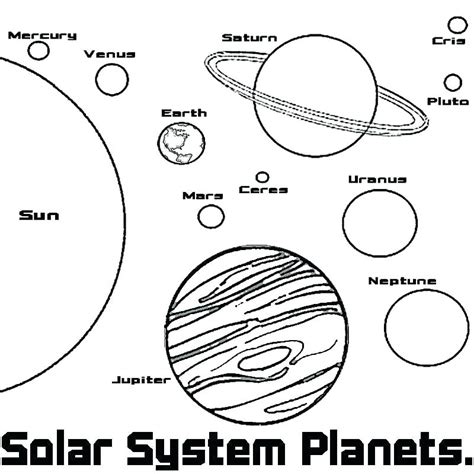 Solar System Coloring Pages Pdf at GetDrawings | Free download