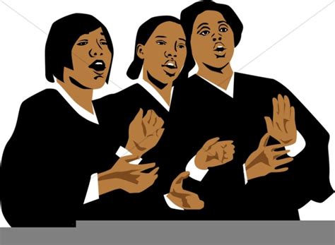 African American Choir Singing Clipart | Free Images at Clker.com - vector clip art online ...