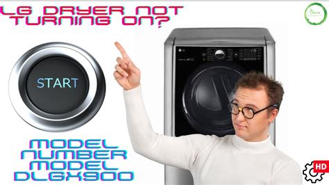 LG Dryer Not Turning On? [ Model DLGX900 ] [Learn How To Disassemble ...