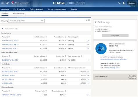 Chase Online Banking