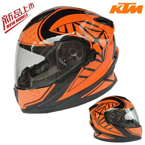 The new 2016 KTM motorcycle helmet ride double lens helmet road car ...