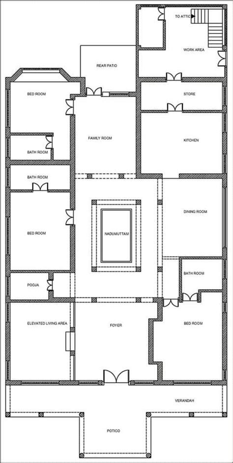 3050 Sq Ft 3BHK Nalukettu Traditional Kerala Style House and Free Plan - Home Pictures