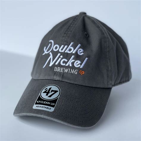 Hat - Grey Baseball Cap | Double Nickel Brewing Co. Online Shop