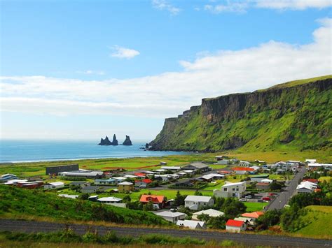 Vik on the south coast of Iceland - Camping Iceland