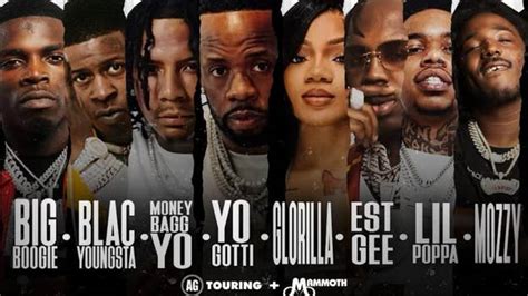 Yo Gotti, GloRilla, Moneybagg Yo, and CMG Family Announce Gangsta Art ...