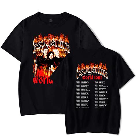 Boygenius Merch T Shirt Boygenius World Tour Merch Tee Sweatshirt Short ...