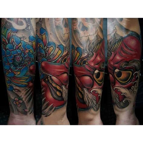 Tengu Mask Tattoos: Origins, Meanings & Tattoo Designs