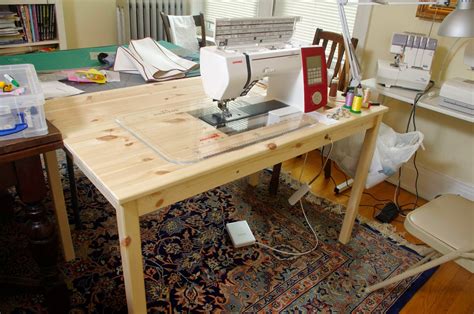 I Ate What I Am: Ikea Sewing Table Hack for Janome 7700