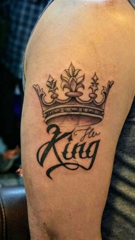 Discover more than 80 name with king crown tattoo best - thtantai2