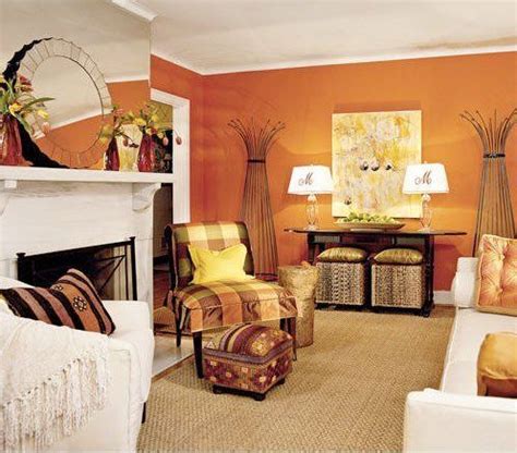 Paint Color Portfolio: Orange Living Rooms | Living room orange, Living room color schemes ...