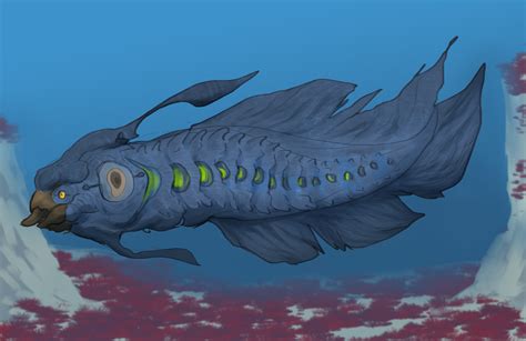 [No Spoilers] Peeper Leviathan Concept Art : r/subnautica