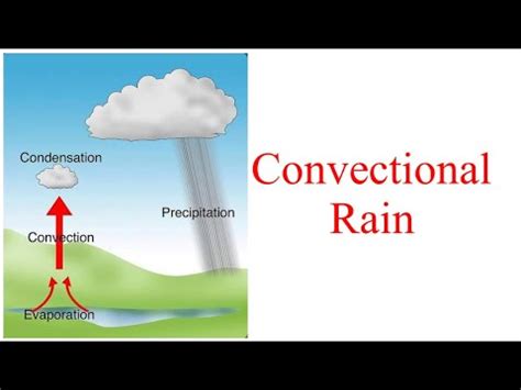 Convectional Rain | How Convectional Rainfall occurs | what is 4 O’ Clock Rain | - YouTube