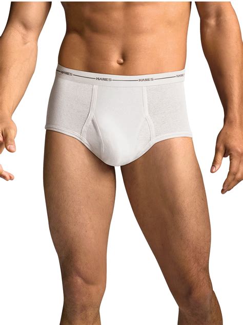 Hanes - Men's FreshIQ Comfort Flex Waistband White Briefs, 7 Pack ...