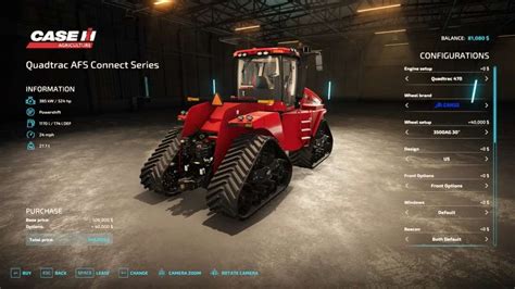 Larson Farms Case IH Quadtrac v1.0 | FS22 Mod Download