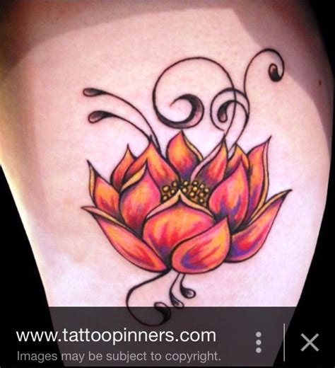 Lotus tattoo. I love the colors and shading | Lotus tattoo design, Flower tattoo meanings ...