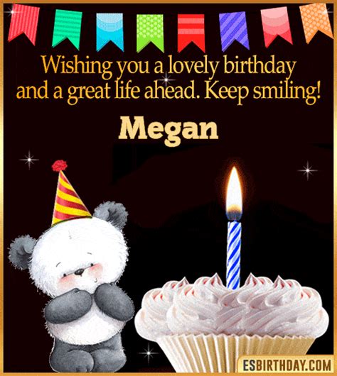 Happy Birthday Megan GIF 🎂 Images Animated Wishes【28 GiFs】