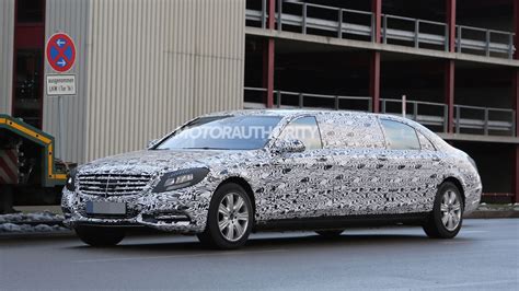 2016 Mercedes-Maybach S600 Pullman Spy Shots (With Interior)