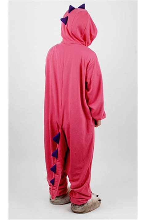 Red Dinosaur Kigurumi Halloween Onesie - 4kigurumi.com