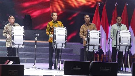 Presiden Joko Widodo Buka Jakarta Fair 2023 - Vlix.id