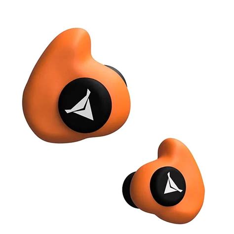 Decibullz Custom Molded Earplugs Orange - Shooting Accessories from Killough Shooting Sports UK