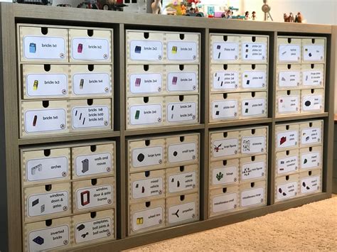 Lego Storage Labels Organise by Brick Type and Size Toy | Etsy in 2021 | Lego storage, Lego ...