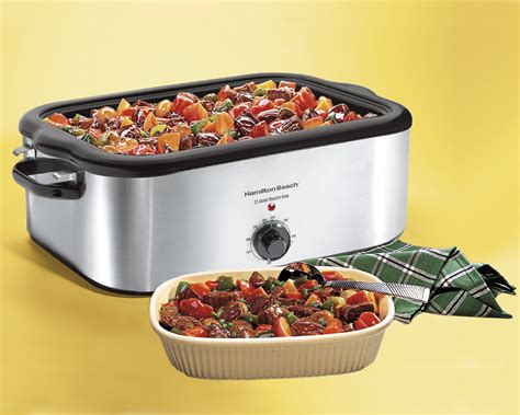 Turkey Oven Electric Roaster Slow Cooker Bake Roast Removable Pan 28 lb / 22 Qrt 40094936014 | eBay