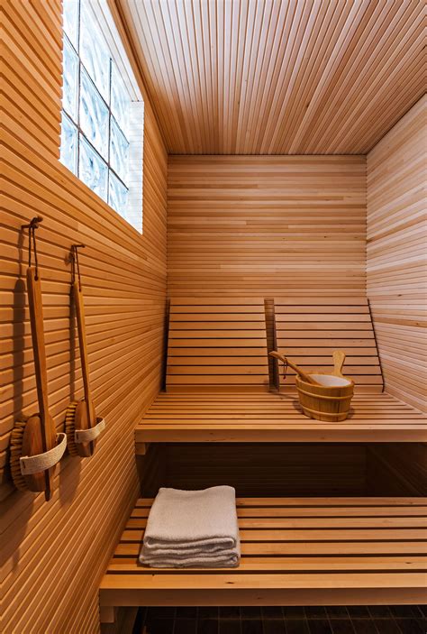 Photo 4 of 10 in 10 Sterling Saunas in Modern Homes | Sauna design, Sauna house, Sauna diy