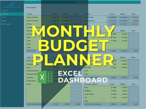 Monthly Budget - Templarket.com