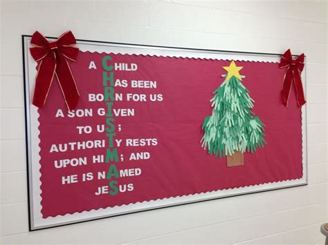 Christmas Bulletin Board Ideas Preschool