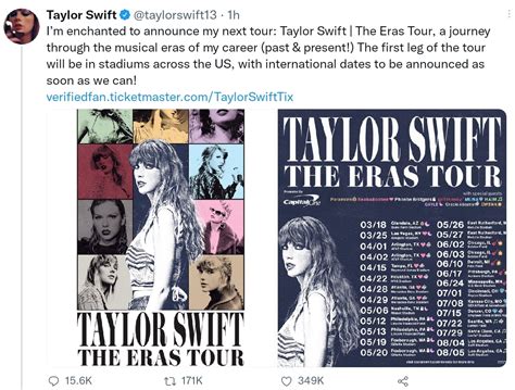 Taylor Swift Eras Tour Tickets Price 2023, VIP Packages, Platinum, List