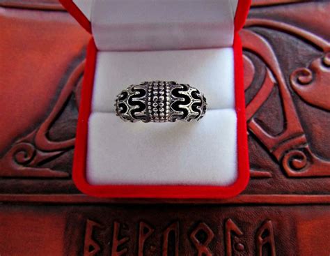 Odin's Ring draupnir Ring Sterling Silver Viking Ring - Etsy