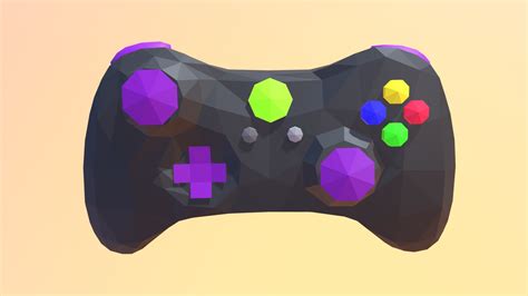 Xbox Controller LP - Download Free 3D model by Violet-Boom & NomnomKing (@violetboom) [1658ffe ...