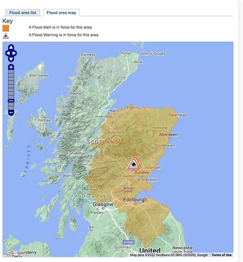 Eastern Scotland put on flood alert as Met Office warns of 'atrocious' conditions until Friday ...