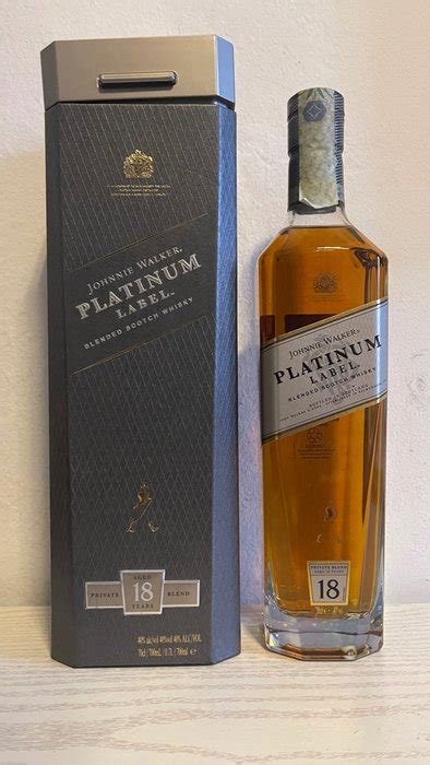 Johnnie Walker 18 years old Platinum Label - 700ml - Catawiki