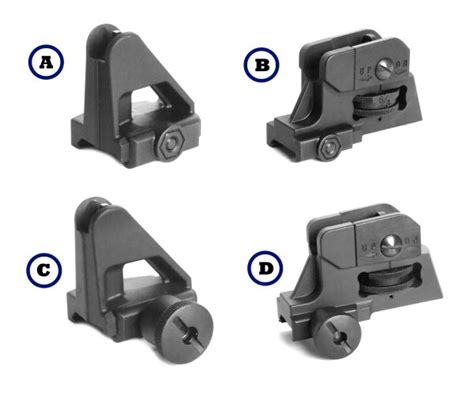 KWA Universal Front and Rear Sights - KWA Airsoft