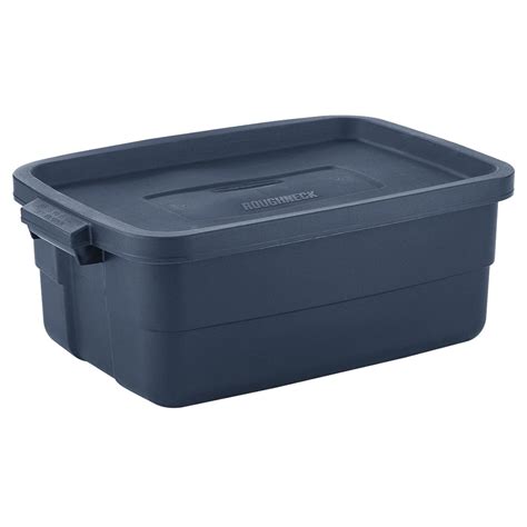 Rubbermaid Roughneck 10 Gallon Rugged Stackable Storage Tote Container (6 Pack) - Walmart.com