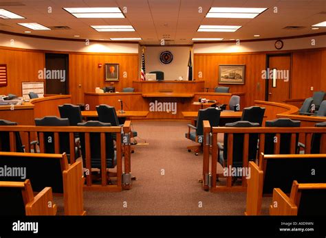 U.S.A. courtroom Stock Photo: 9960128 - Alamy