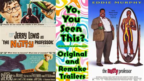 Original vs Remake Trailer: The Nutty Professor - 1963 & 1996 - Eddie ...