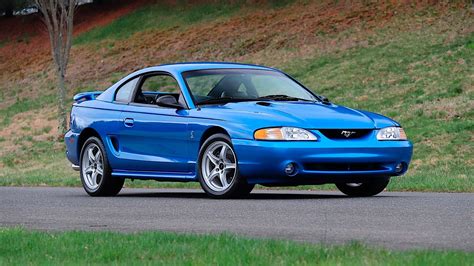 Atlantic Blue 1998 Ford SVT Mustang Cobra Comes With Multiple Layers of Rare - autoevolution