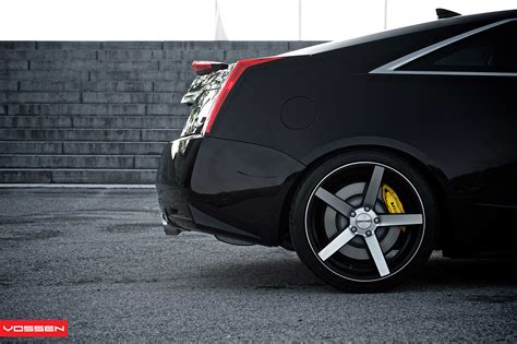 Unbelievable Contrast: Black Cadillac CTS with Chrome Details — CARiD.com Gallery