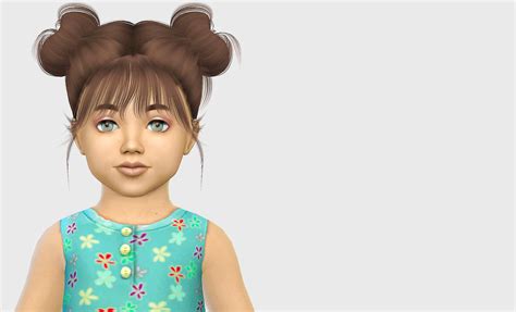 Fabienne Sims 4 Toddler Toddler Hair Sims Hair | Images and Photos finder